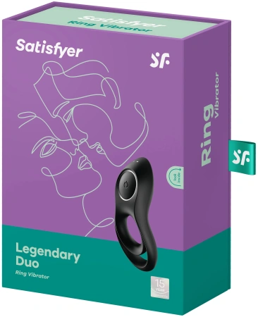Satisfyer Legendary Duo - двойное виброкольцо на пенис и мошонку